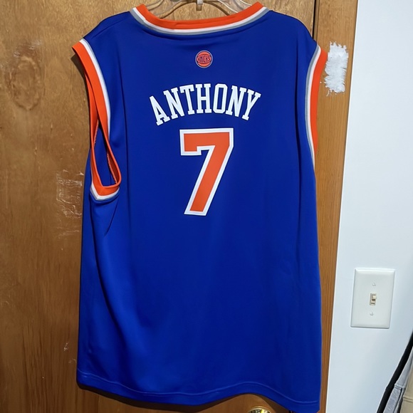 NBA NEW YORK KNICKS JERSEY CARMELO ANTHONY Youth XL - Picture 2 of 4